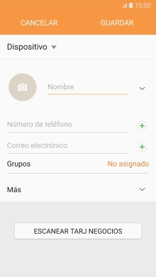 Pulsa la lista desplegable de la guía.