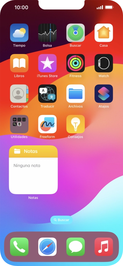 Si utilizas un grupo de widgets: Desliza el dedo hacia arriba o hacia abajo sobre el grupo para seleccionar el widget deseado.