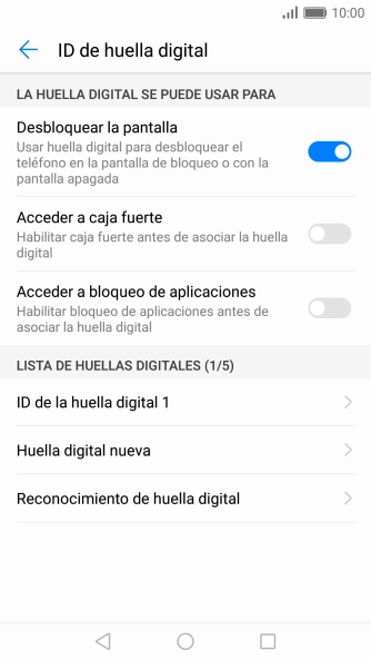 Pulsa la tecla de inicio para regresar a la pantalla de inicio.