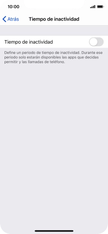 Pulsa el indicador junto a 