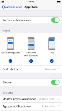 Pulsa el indicador junto a 