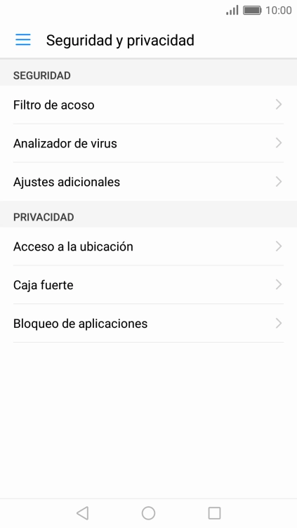 Pulsa Ajustes adicionales.