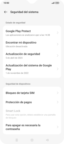 Pulsa Bloqueo de tarjeta SIM.