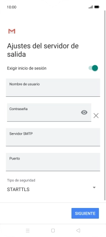 Pulsa el indicador junto a 