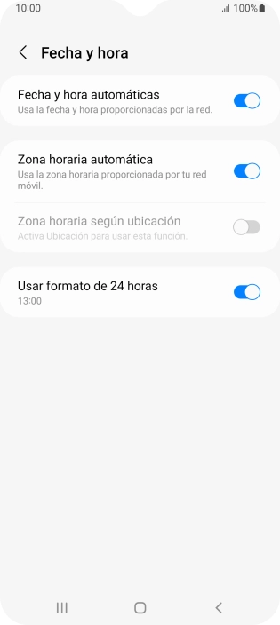Pulsa la tecla de inicio para terminar y regresar a la pantalla de inicio.