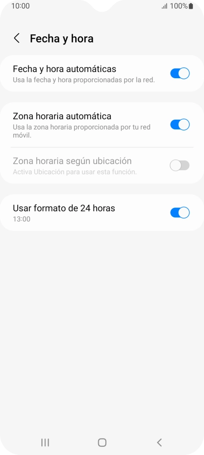 Pulsa la tecla de inicio para terminar y regresar a la pantalla de inicio.