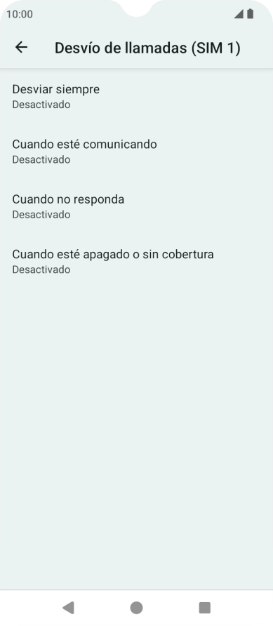 Pulsa la tecla de inicio para terminar y regresar a la pantalla de inicio.