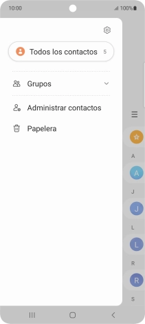 Pulsa Administrar contactos.