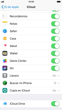 Pulsa el indicador junto a 