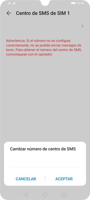 Introduce +34607003110 y pulsa ACEPTAR.