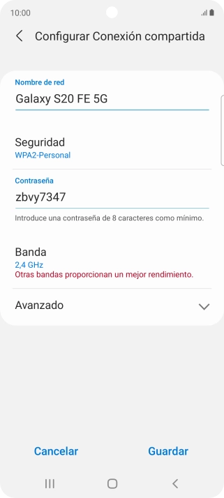 Pulsa en el campo bajo 