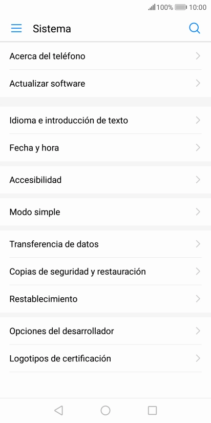 Pulsa Restablecimiento.
