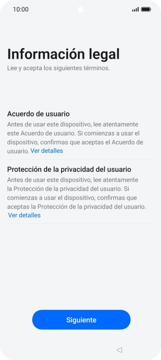 Pulsa Siguiente.