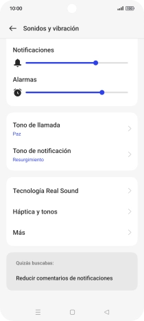 Pulsa Tono de llamada.