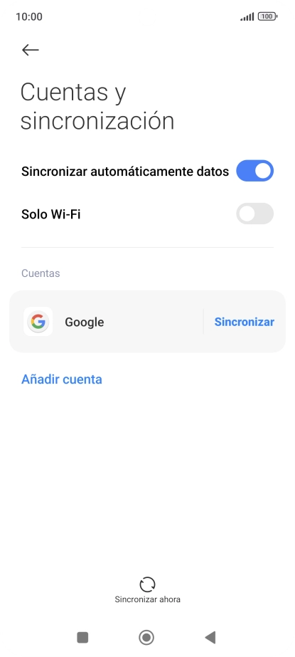Pulsa la tecla de inicio para terminar y regresar a la pantalla de inicio.