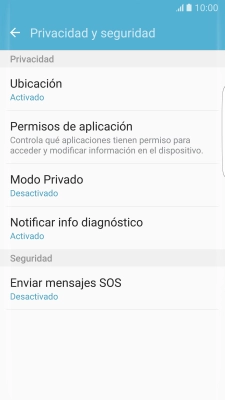 Pulsa Ubicación.