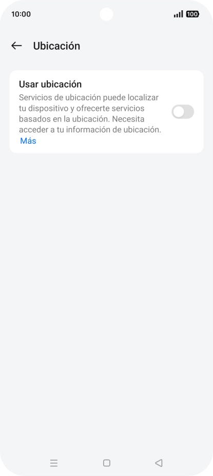 Pulsa el indicador bajo 