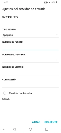 Pulsa la lista desplegable bajo 