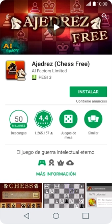 Pulsa la tecla de inicio para terminar y regresar a la pantalla de inicio.