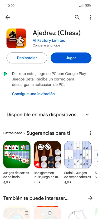 Pulsa la tecla de inicio para terminar y regresar a la pantalla de inicio.