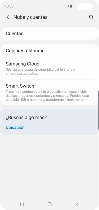 Pulsa Cuentas.