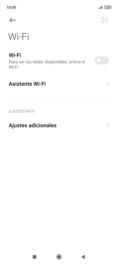Pulsa el indicador junto a 