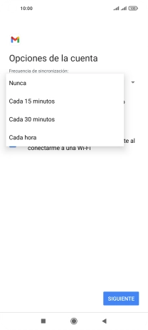 Pulsa el ajuste deseado.