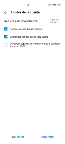 Pulsa Frecuencia de sincronización.