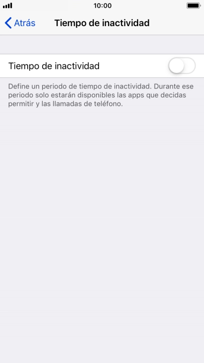 Pulsa el indicador junto a 