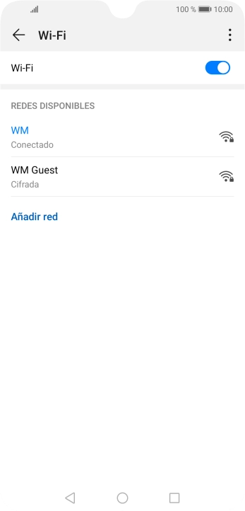 Pulsa la tecla de inicio para terminar y regresar a la pantalla de inicio.