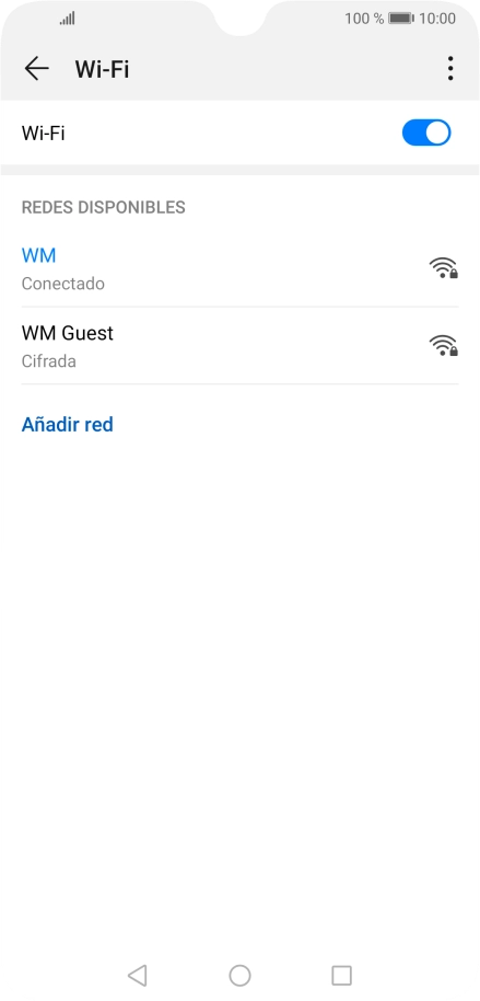 Pulsa la tecla de inicio para terminar y regresar a la pantalla de inicio.