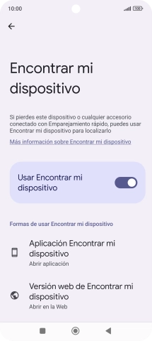 Pulsa la tecla de inicio para terminar y regresar a la pantalla de inicio.