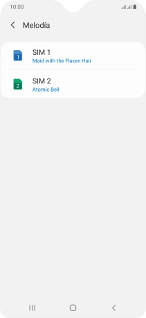 Pulsa la tecla de inicio para terminar y regresar a la pantalla de inicio.