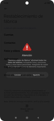 Pulsa Siguiente.