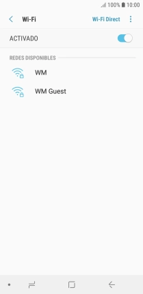 Pulsa el icono de menú.