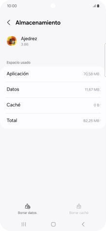 Pulsa la tecla de inicio para terminar y regresar a la pantalla de inicio.