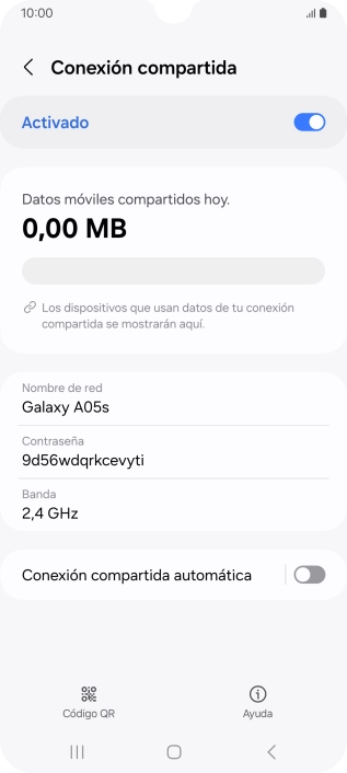 Pulsa la tecla de inicio para terminar y regresar a la pantalla de inicio.