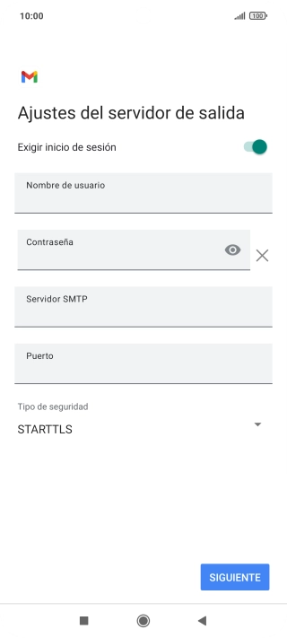 Pulsa el indicador junto a 