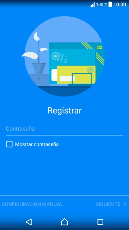 Pulsa en el campo de escritura e introduce la contraseña de tu cuenta de correo electrónico.
