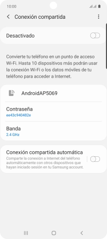 Pulsa el icono de menú.