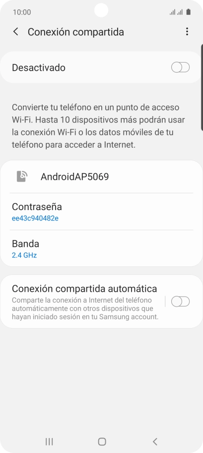 Pulsa el icono de menú.