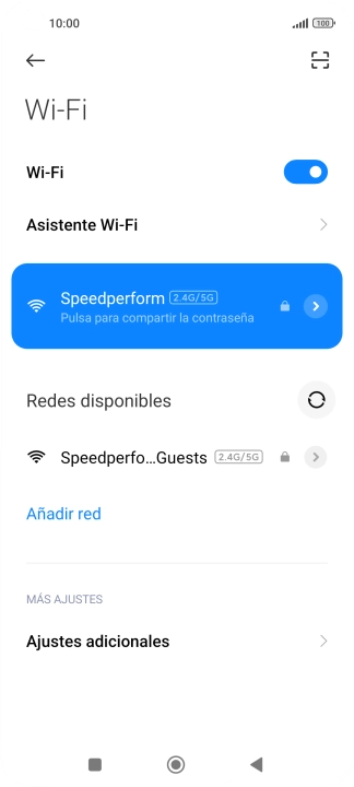 Pulsa la tecla de inicio para terminar y regresar a la pantalla de inicio.