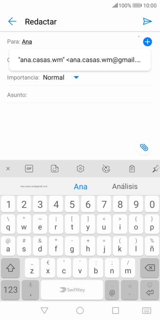 Pulsa el contacto deseado.