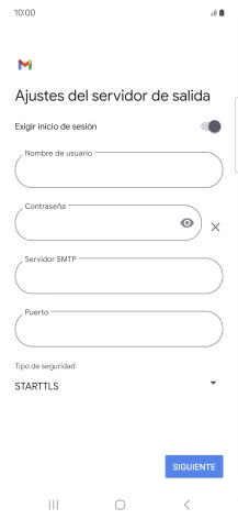 Pulsa el indicador junto a 