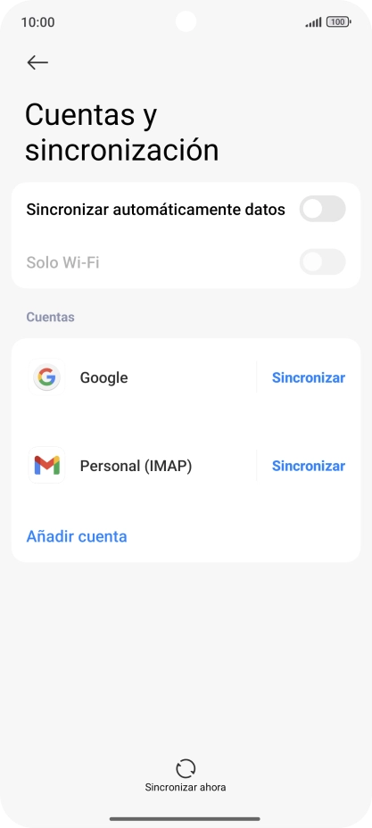 Pulsa el indicador junto a 
