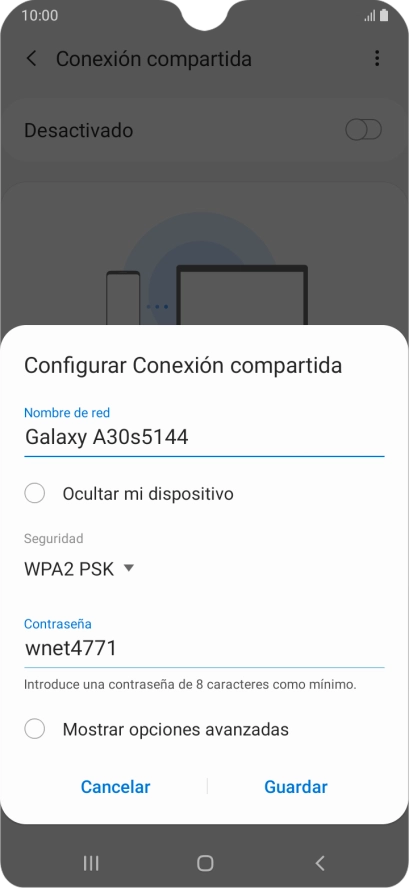 Pulsa en el campo bajo 
