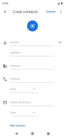 Pulsa Nombre e introduce el nombre deseado.