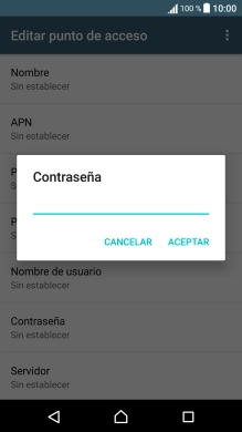 Introduce wap125 y pulsa ACEPTAR.