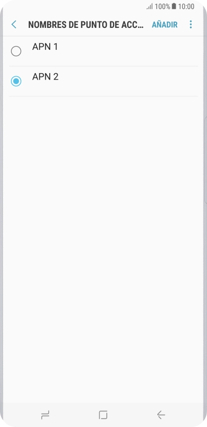 Pulsa la tecla de inicio para terminar y regresar a la pantalla de inicio.