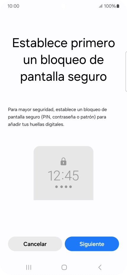 Pulsa Siguiente.